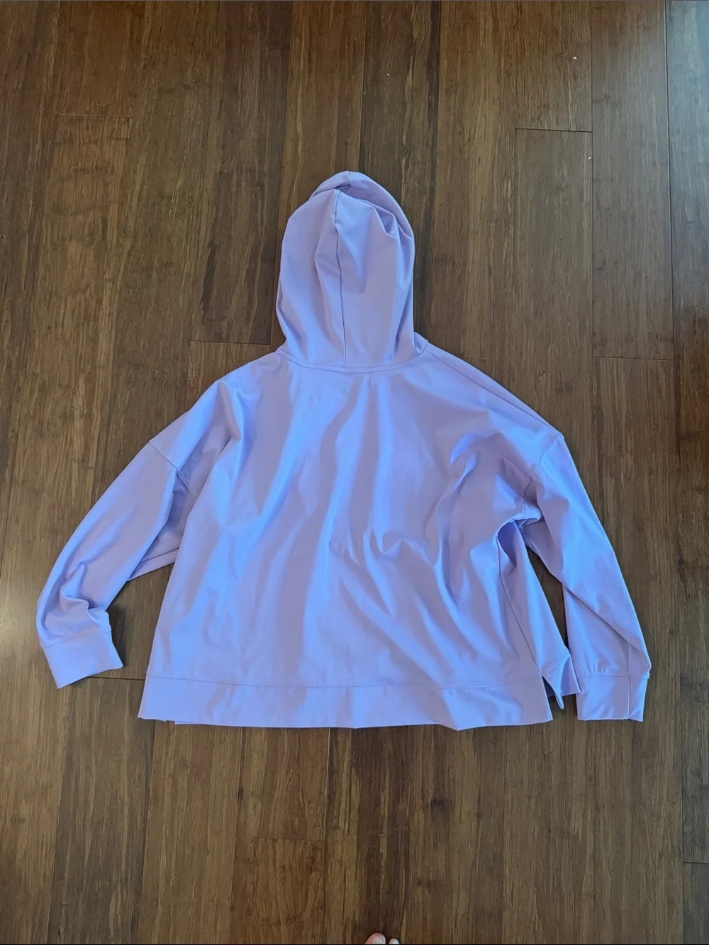 Ideology Lilac Hoodie Long Sleeve Pullover Sweatshirt Active Relaxed Soft Purple - Picture 7 of 7
